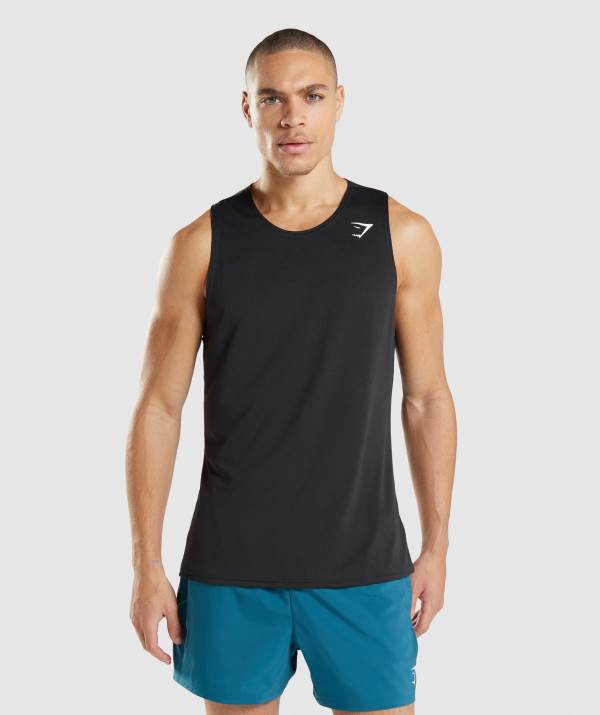 Panske Tielko Gymshark Arrival Čierne | LO2910548